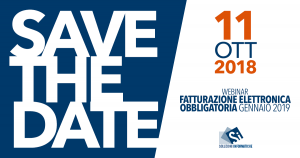 fatturazione elettronica, Save the date, S.I. Soluzioni Informatiche