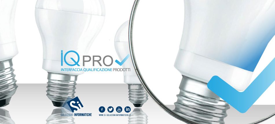 IQPro Interfaccia Qualificazione Prodotti