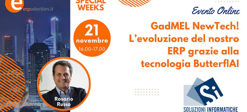 Special Weeks ERPSelection GadMEL NewTech
